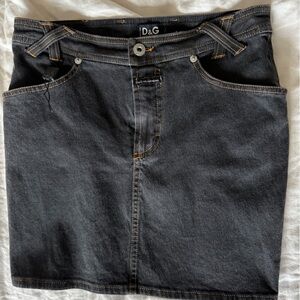 Dolce & Gabbana Black Mini Skirt